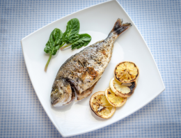 Whole Baked Sea Bream