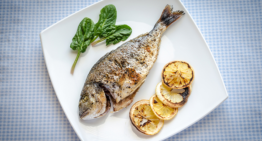 Whole Baked Sea Bream