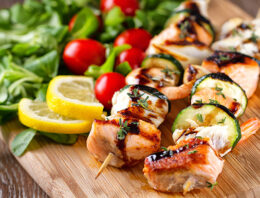 Healthy Fish Kebabs