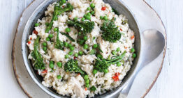 Spring Chicken and Vegetable Risotto