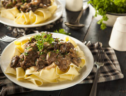 Beef Stroganoff