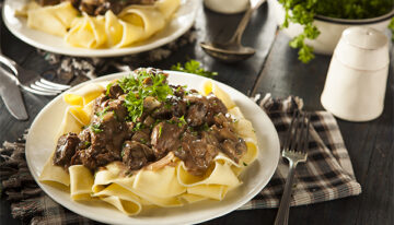 Beef Stroganoff