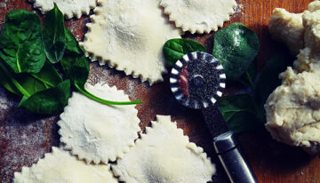 Gluten-Free Spinach and Ricotta Ravioli