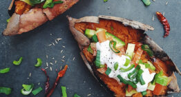 Junior Stuffed Sweet Potatoes