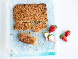 Apple, Carrot and Three Seed Muesli Bars