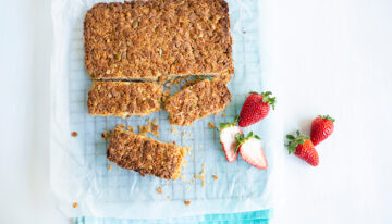 Apple, Carrot and Three Seed Muesli Bars