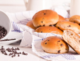 Chocolate Chip Brioche Roll