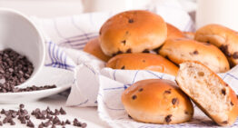 Chocolate Chip Brioche Roll