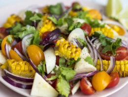 Charred Sweetcorn Salad